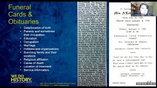 Funeral Cards & Obituaries