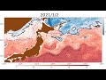 2021年1月13日までの親潮長期予測