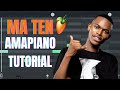 How To Make Amapiano Like Djy Ma'Ten From Scratch | FL Studio Mobile 