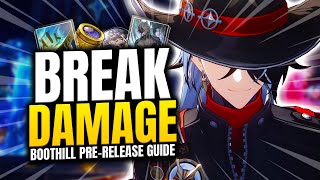 INSANE BREAK DAMAGE! | Boothill Pre-Release Guide - Relics, Lightcones & Teams | Honkai: Star Rail