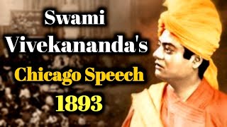 Swami Vivekananda Chicago Speech with English Subtitle||Original Voice of Swamiji||1893