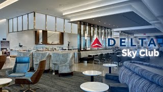 Exploring NEW Delta Sky Club | NY LaGuardia LGA