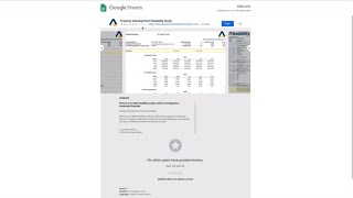 Property Development Feasibility Application - Installation