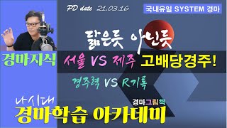 [경마방송YB/경마지식 ] 닯은듯! 아닌듯! \