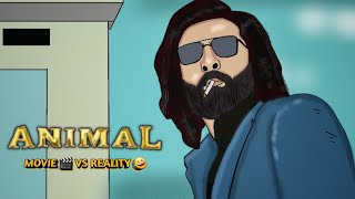 Animal movie VS reality | Ranbir Kapoor | Rashmika M, Anil K, Bobby D || NikoLandNB