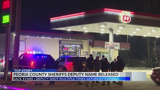 Deputy Jack Evans recovering after being shot in Peoria County