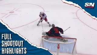 New York Rangers at Edmonton Oilers | FULL Shootout Highlihgts - February 17, 2023