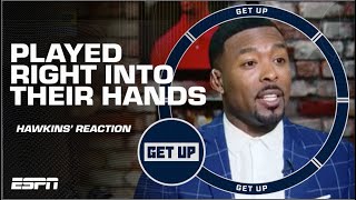 Andrew Hawkins thinks the Ravens did the AGE-OLD THING! 👀 | Get Up
