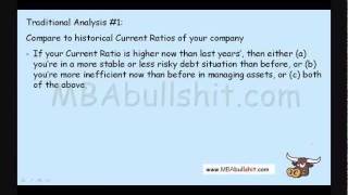 🔴 Current Ratio Analysis in 16 minutes - Financial Ratio Analysis Tutorial
