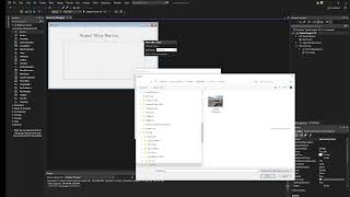 create your Visual Studio 2022, Visual Basic project, include a button to close the file