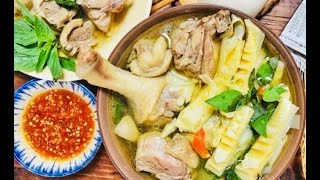 Tự nấu món bún vịt ngon tuyệt nhân ngày mưa gió