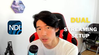 BEST DUAL COMPUTER STREAM SETUP PC \u0026 MACBOOK! (NDI TUTORIAL)