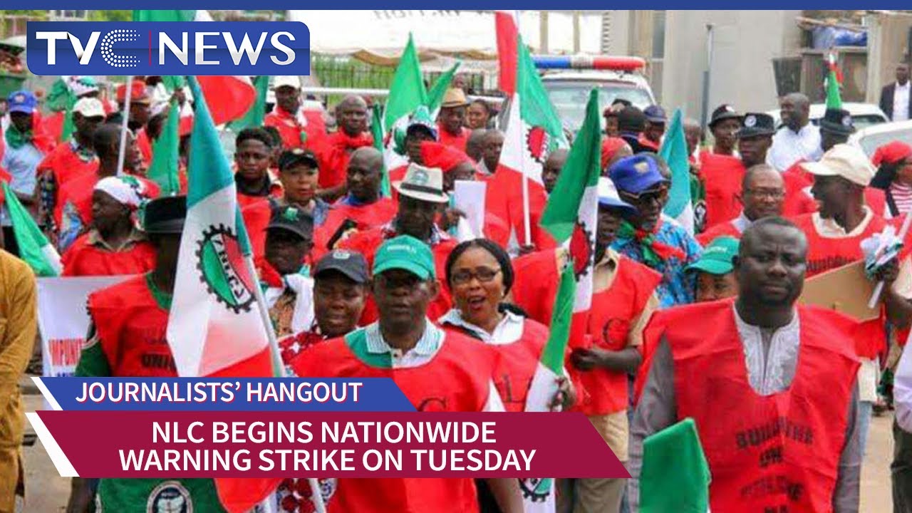 NLC Begins Nationwide Warning Strike On Tuesday - YouTube