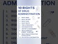 10 rights of drug Administration