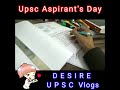 Upsc Aspirants Study Routine /Desire Upsc Vlogs #studyvlog #aspirant #upsc #ias #ips #topper #Shorts