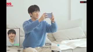 {Meanie/Minwon} #81 Wonwoo watching Mingyu \