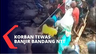 Banjir Bandang NTT, BNPB: 124 Orang Meninggal Dunia