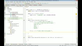 Android App Development Tutorial Step5 (Android DBMS -SQLite DBHelper Class)