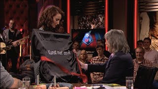 ''Kunst met een R'' - cadeau - Johan Derksen 65 - Voetbal International - RTL 7