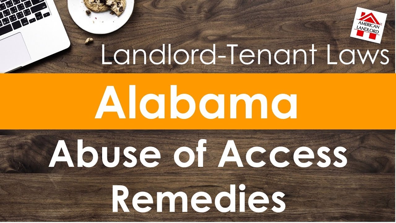 Alabama Abuse Of Rental Property Access | American Landlord - YouTube