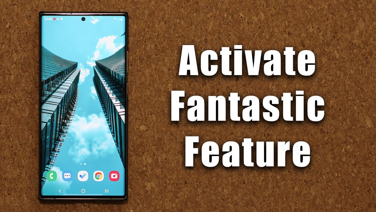 Samsung Galaxy S22 Ultra - Activate This Fantastic Feature Right Away