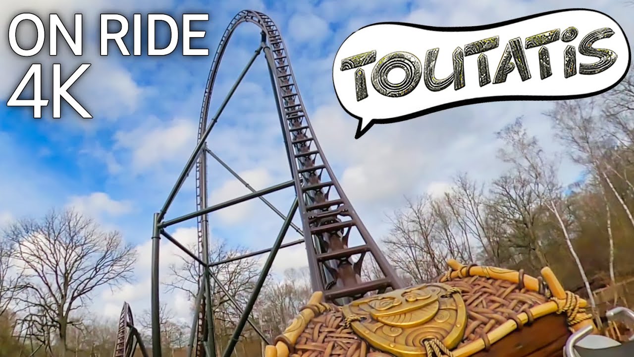 [4K-POV] TOUTATIS 🎢 On Ride - Parc Astérix - YouTube