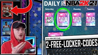 12 DAYS OF GIVING: DAY 10 + 2 NEW FREE LOCKER CODES RIGHT NOW! (NBA 2K21 MyTEAM NEXT GEN)