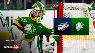 Knights @ Spitfires 03/02 | OHL Highlights 2023