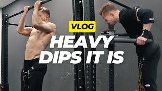 HEAVY DIPS Day || Streetlifting Vlog