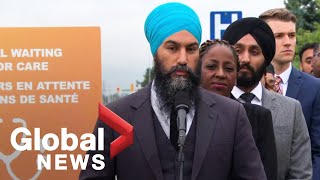 Canadian Election: NDP's Singh announces plan to build hospital in Brampton, Ont.