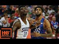 Phoenix Suns vs Philadelphia Sixers Full Game Highlights / July 12 / 2018 NBA Summer League