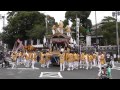 川渡り神幸祭　下魚町区豊前囃子　2014年　福岡県田川市