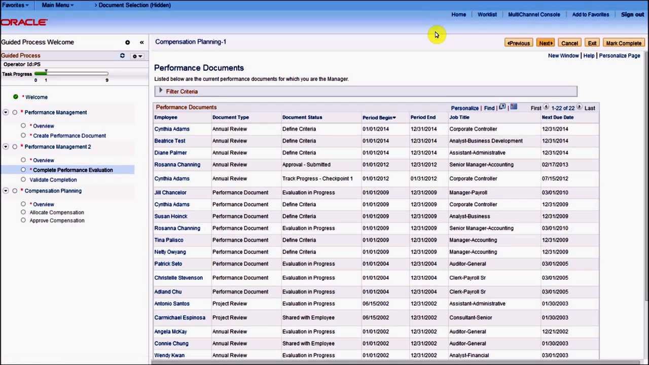 Activity Guide Peoplesoft 9 2 Youtube