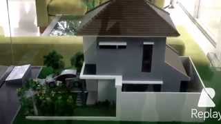 MAKET contoh rumah ||| klaster TAMAN SIMPRUK SUMMERBLIS LIPPO CIKARANG. West Java Indonesia