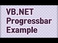 VB.NET - Progressbar Example