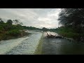 nagaram village lake waterfall