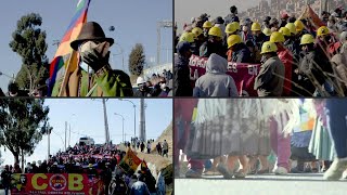 Miles de bolivianos desafían cuarentena y marchan contra el gobierno de Áñez | AFP