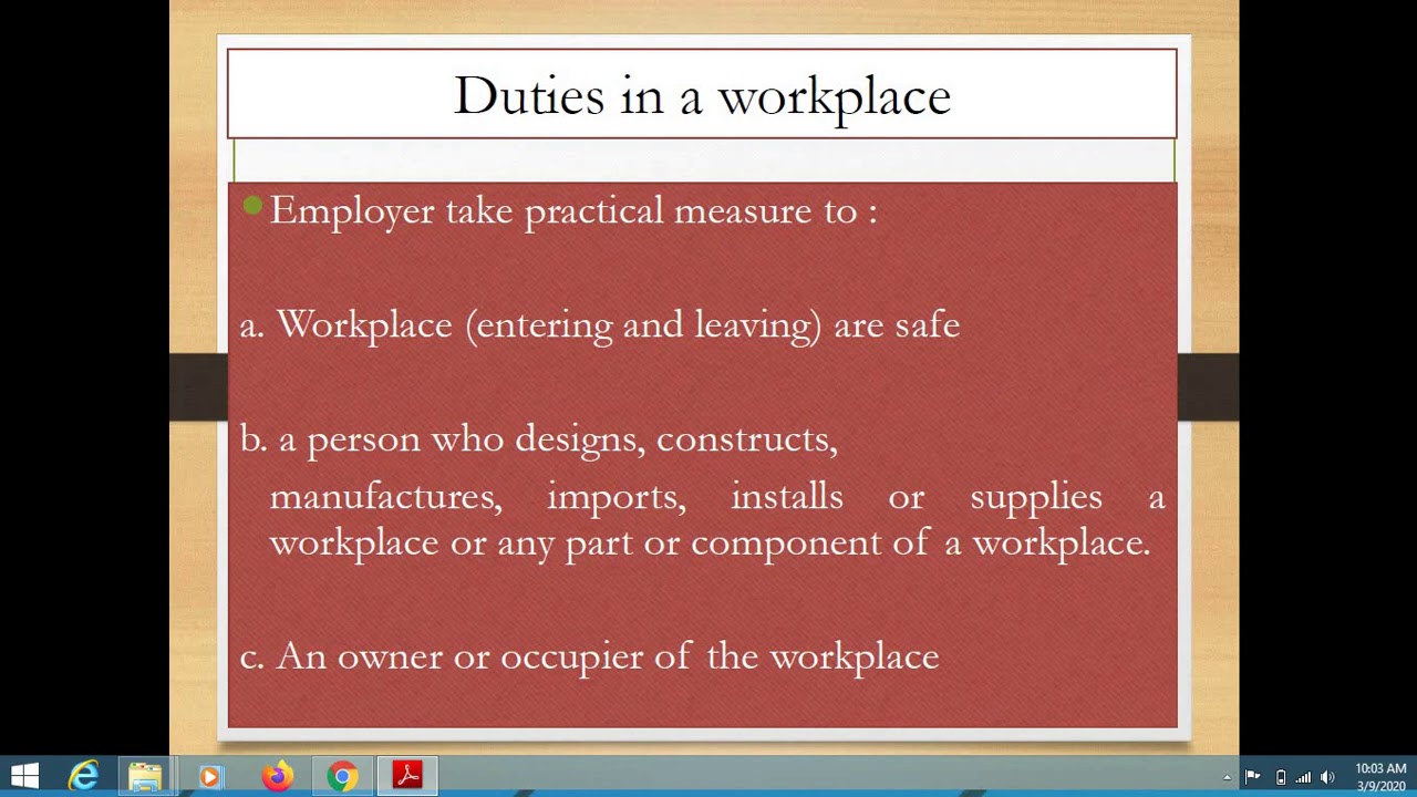 Importance Of Safety In Workplace - YouTube