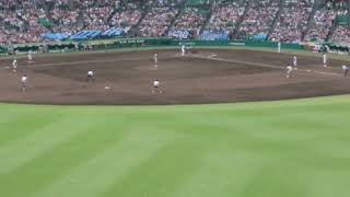 2022年8月22日  仙台育英vs下関国際   仙台育英高が初優勝及び東北勢初優勝を決める瞬間