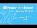 Home Assistant 2021.11 Release Party