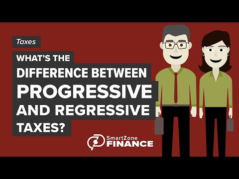 Which type of tax is regressive?