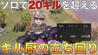 [サイバーハンター] 20キルを超えるキル厨の立ち回り！ [Cyber Hunter]