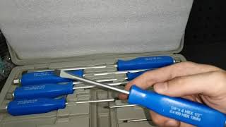 Manual impact screwdriver