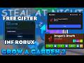 [💸GAMEPASS GIFTER] Grow A Garden 2 Script - Inf Robux, Free Gifter, 1:1