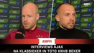 🗣️ DAVY KLAASSEN reageert na INCIDENT: "Je wil niet weglopen..." | Interviews Ajax na Klassieker
