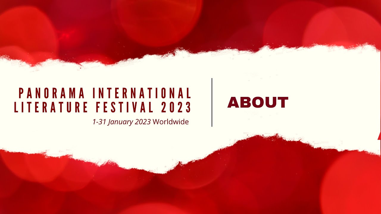 Panorama International Literature Festival 2023: About - YouTube