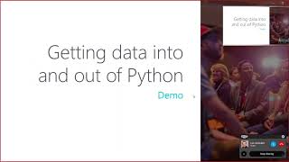 Chris Hyde - Python in SQL Server 2017