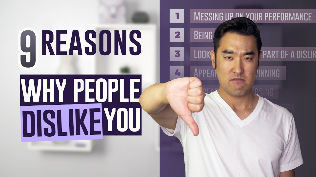 9 Reasons Why People Dislike You (Psychology Of Haters) - YouTube