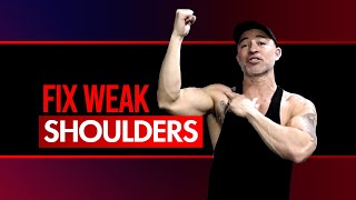 How To FIX Weak Shoulders (Without Exercise!)