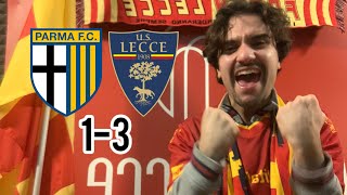 PARMA-LECCE 1-3 : OSSIGENO PURO!💛❤️CI VOLEVA QUESTA VITTORIA💪🏻▶️SERIE A ENILIVE 2024/2025